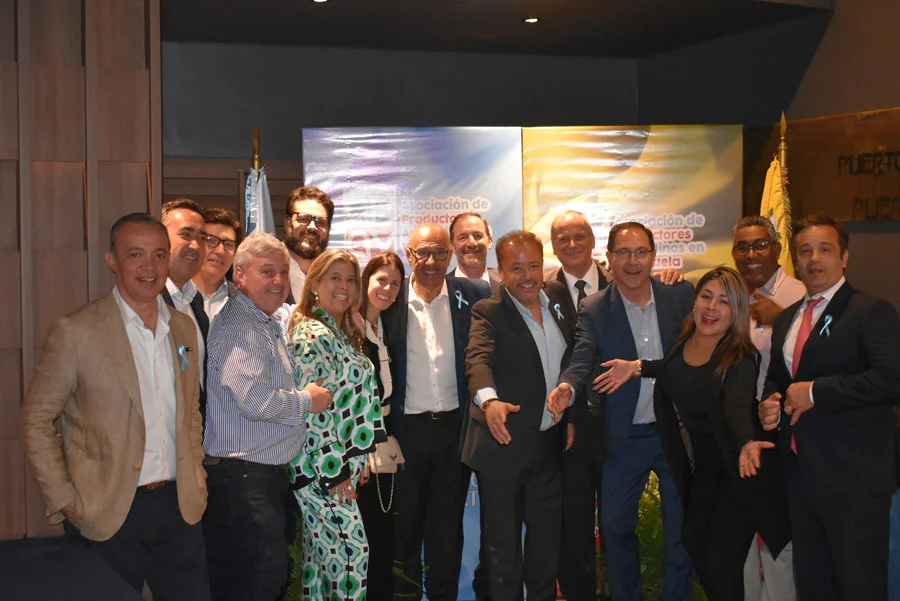 Directivos y miembros de la Asociación de Productores Argentinos en Venezuela. Foto cortesía APAV